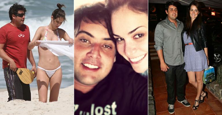 Momentos do ex-casal Bruno De Luca e Priscila Machado