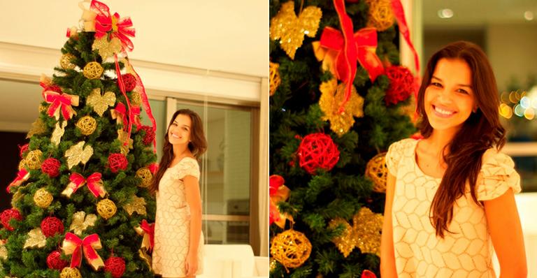 Mariana Rios mostra a decoração da sua árvore de Natal