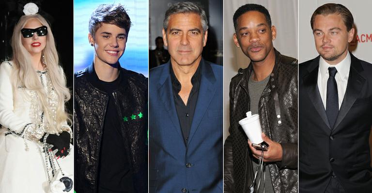 Lady Gaga, Justin Bieber e Clooney lideram lista das celebridades que ‘fizeram o bem’