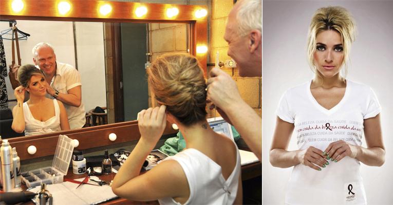 Beldades reunidas por campanha contra AIDS em fotos para calendário 2012