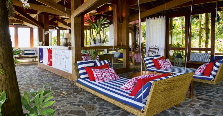Decoração da Ilha de CARAS: Caramanchão Champagne