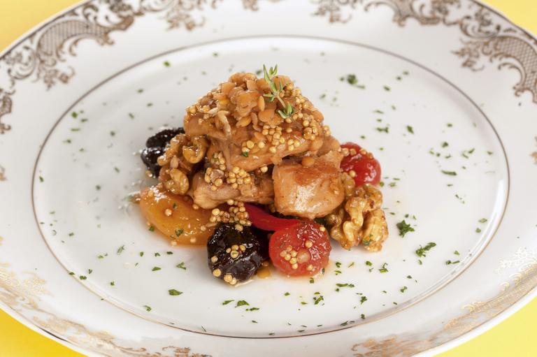 Cozinha Gourmet: Sauté, ao confit de frutas secas