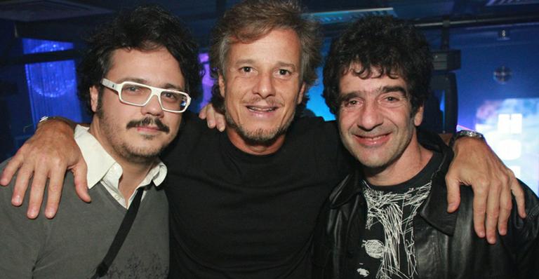 Danton Mello, Marcello Novaes e George Israel participam de festa pré-réveillon