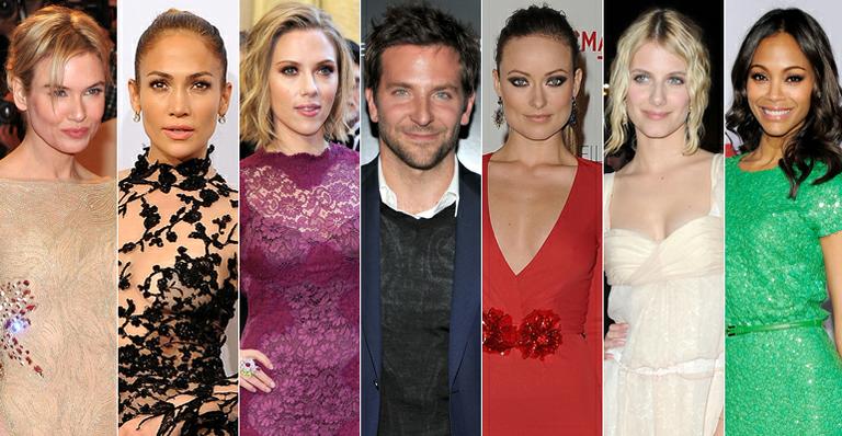 Relembre as estrelas que se envolveram com Bradley Cooper em 2011
