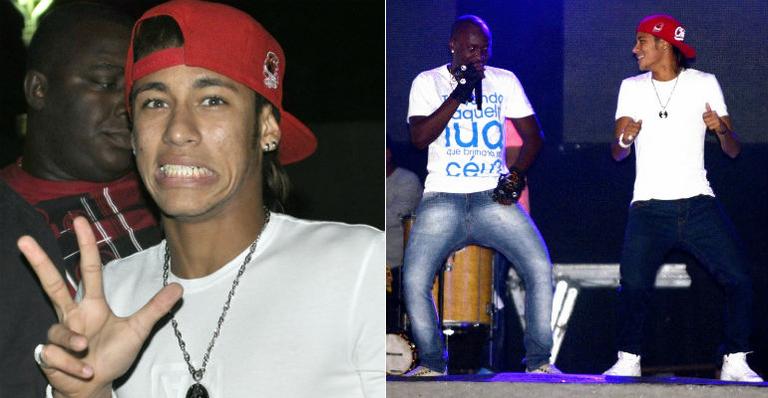 Neymar agita show do Exaltasamba em Florianópolis