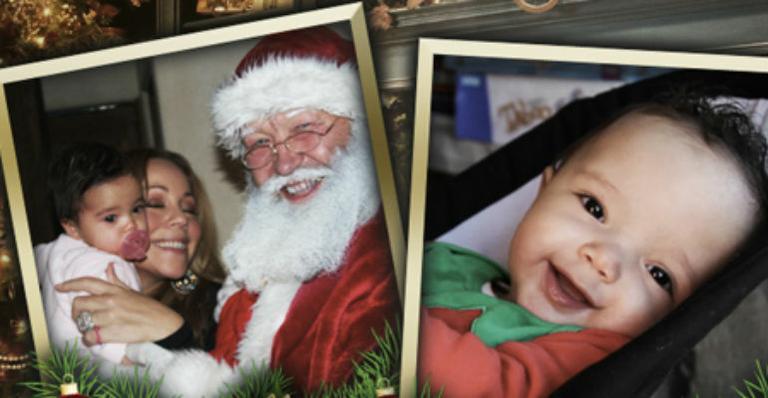 O primeiro Natal dos gêmeos de Mariah Carey