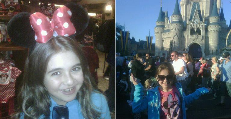 Klara Castanho aproveita suas férias na Disney
