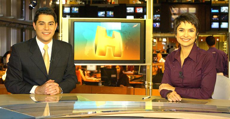 Sandra Annenberg cai no riso com ‘piada velha’ de Evaristo Costa