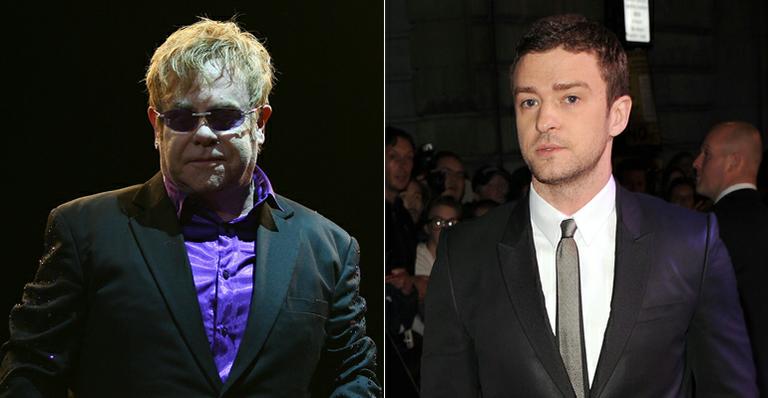 Elton John quer Justin Timberlake como o personagem principal de seu filme