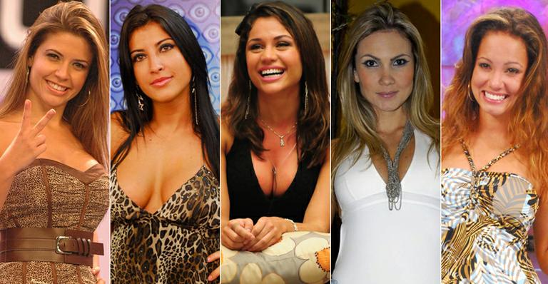 Relembre e vote nas musas do ‘Big Brother Brasil’