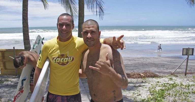Paulo Zulu e Diogo Nogueira gravam reality do ‘Esporte Espetacular’