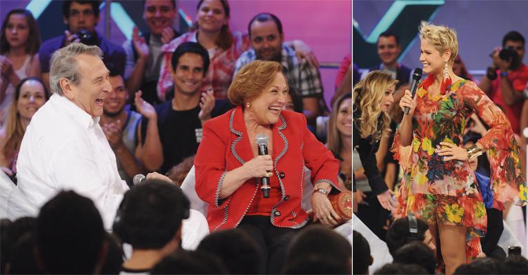 Paulo Goulart  e Nicette Bruno nas férias de Xuxa