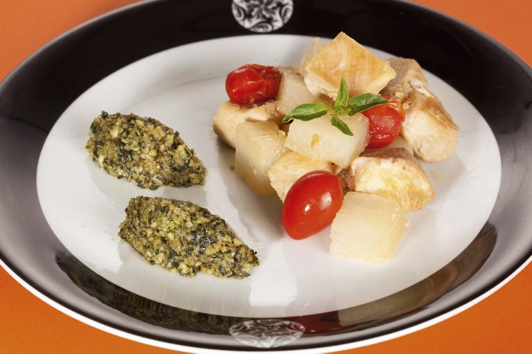 Cozinha Rápida: Frango salteado ao pesto genovês