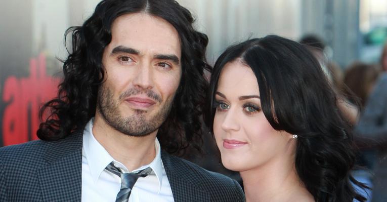 Katy Perry quer outra chance com Russell Brand, diz fonte