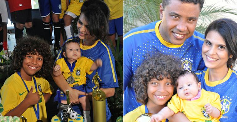 Aline Barros faz festa de aniversário para o filho mais velho