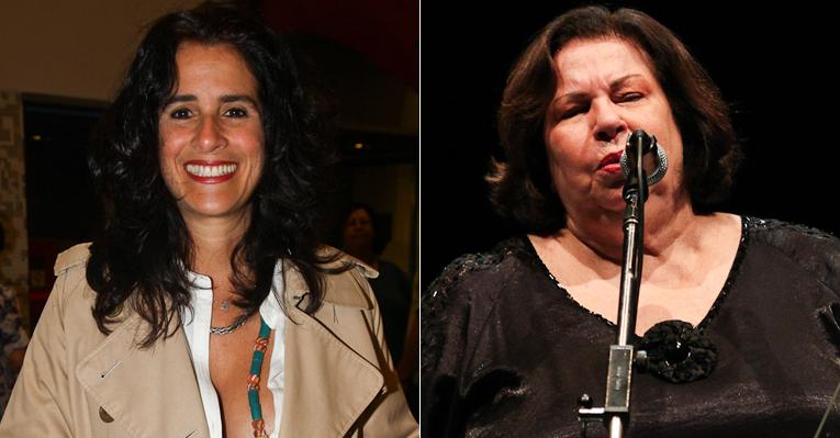 Lúcia Veríssimo curte show de Nana Caymmi em São Paulo