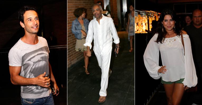 Gilberto Gil comanda as carrapetas em festa cheia de famosos