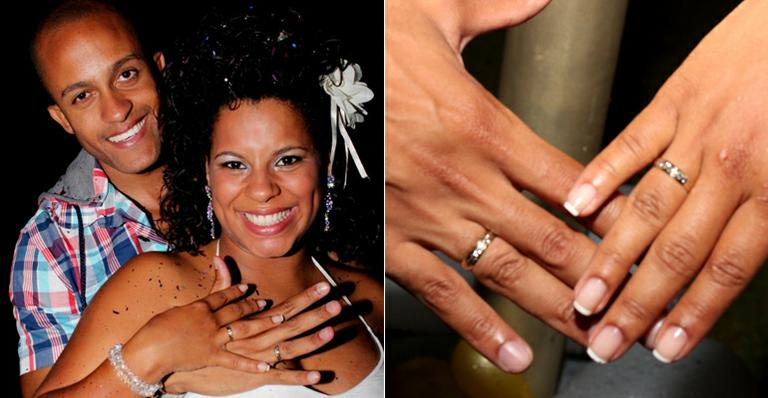 Grávida, ex-BBB Janaina é pedida em casamento