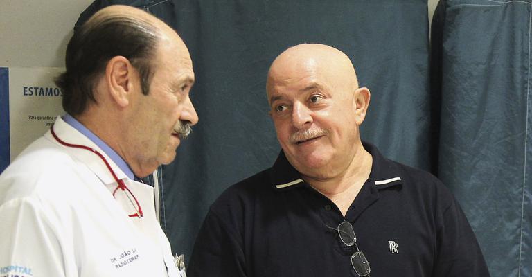 Ex-presidente Lula em nova fase do tratamento