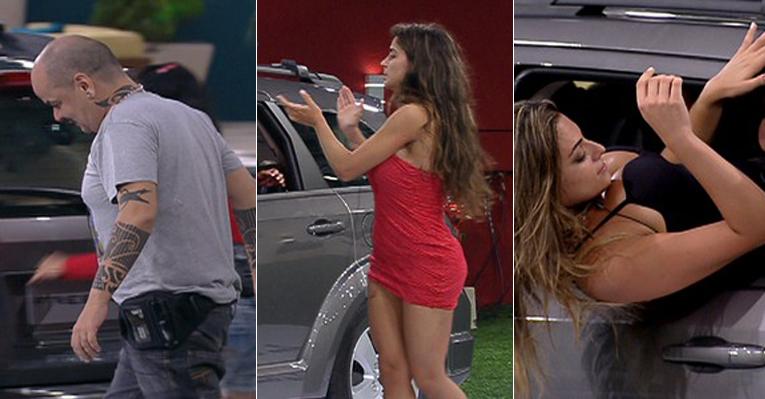 BBBs são confinados em carro na primeira prova do reality