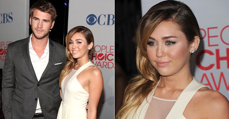 Miley Cyrus chega a evento com o namorado em Los Angeles
