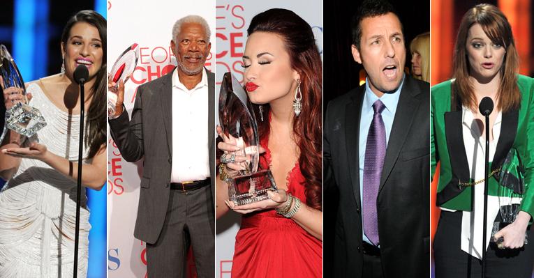 Estrelas são premiadas no People’s Choice Awards 2012