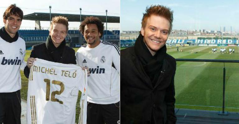 Michel Teló tieta jogadores brasileiros do Real Madrid