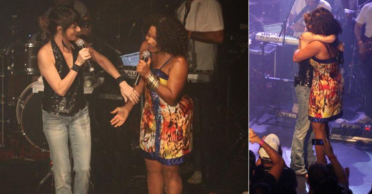 Margareth Menezes e Fernanda Abreu cantam juntas no Rio de Janeiro