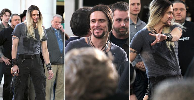 Jim Carrey: irreconhecível nas telas do cinema