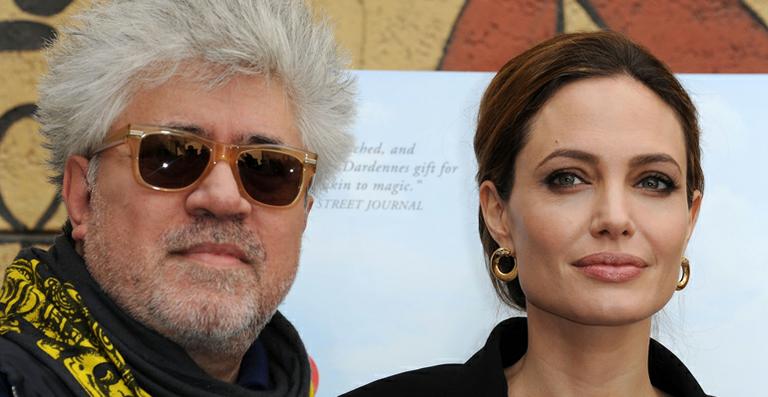Angelina Jolie e Pedro Almodóvar marcam presença em evento de cinema