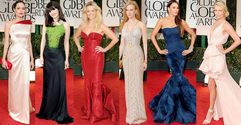 Os looks do Globo de Ouro 2012