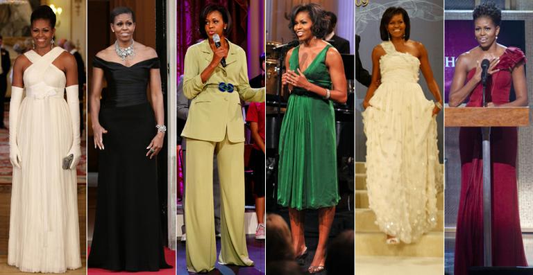 Veja fotos e relembre os looks usados pela aniversariante do dia Michelle Obama