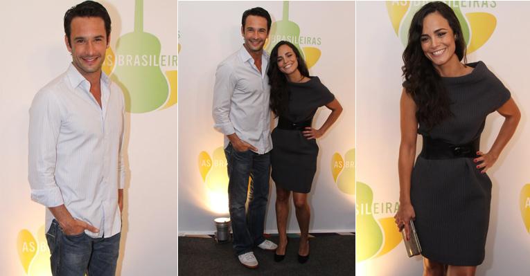 Alice Braga curte trabalho com Rodrigo Santoro