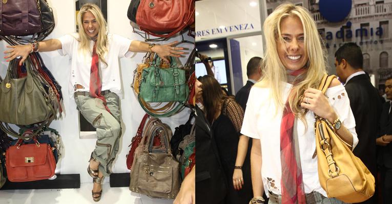 Despojada, Adriane Galisteu veste roupas largas