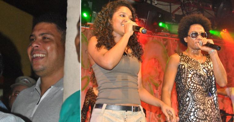 De passagem por Salvador, Ronaldo aproveita atrações musiciais