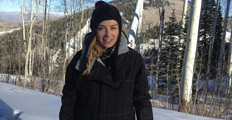 Angélica curte férias na neve com Luciano Huck e os filhos