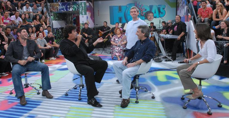 Dudu Azevedo e Sidney Magal participam do ‘Altas Horas’