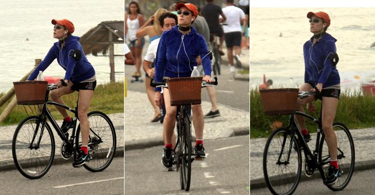 Famosos que andam de bike