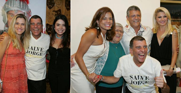 Famosos prestigiam estreia do espetáculo ‘Salve Jorge Fernando’
