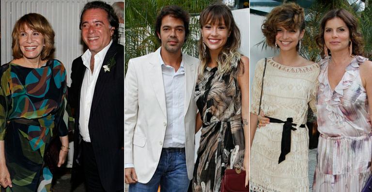 Tony Ramos, Renata Sorrah e outros famosos no casamento de Daniel Filho