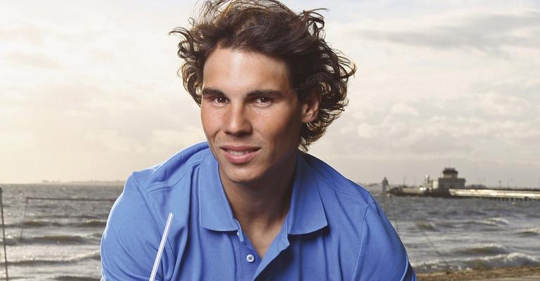 Rafael Nadal faz a alegria da criançada em Roma
