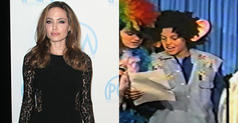 Veja Angelina Jolie cantando ‘Stand By Me’ aos 12 anos