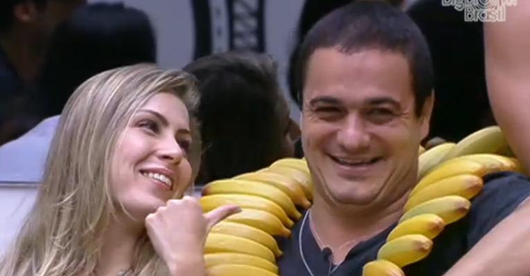 Fabiana e Rafael farão dieta à base de banana e água por 36h