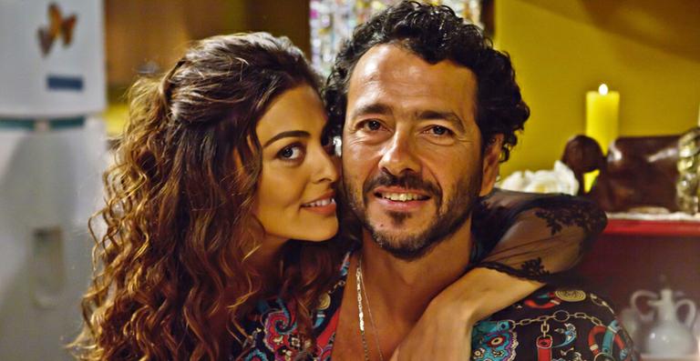 Juliana Paes e Marcos Palmeira no primeiro episódio de ‘As Brasileiras’