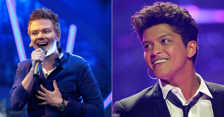 Plateia canta sucesso de Michel Teló para Bruno Mars
