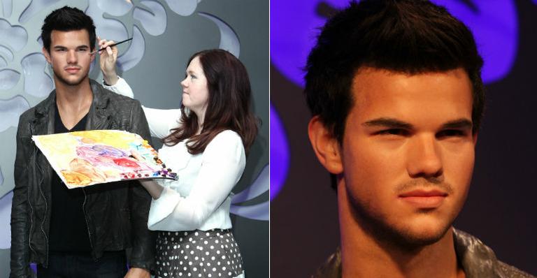 Taylor Lautner ganha estátua de cera