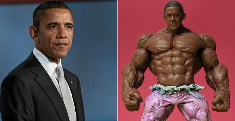 Presidente Barack Obama ganha boneco em versão Incrível Hulk