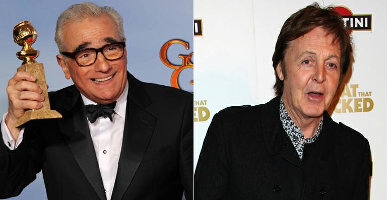 Martin Scorsese e Paul McCartney dão entrevistas ao ‘Fantástico’