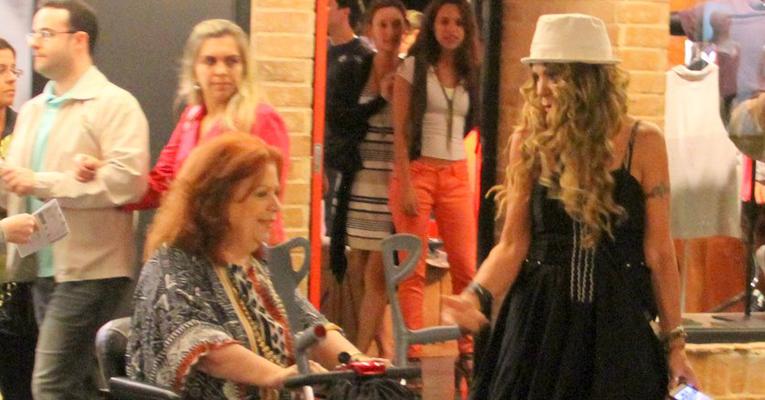 Elba Ramalho e Beth Carvalho se encontram no Rio