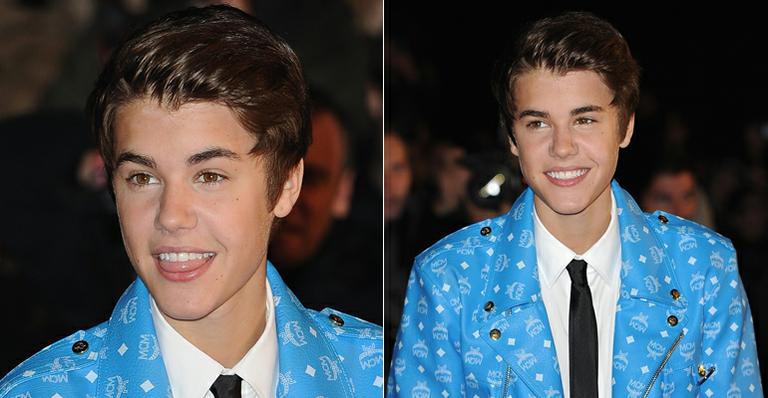 Justin Bieber exibe novo penteado em premiação em Cannes
